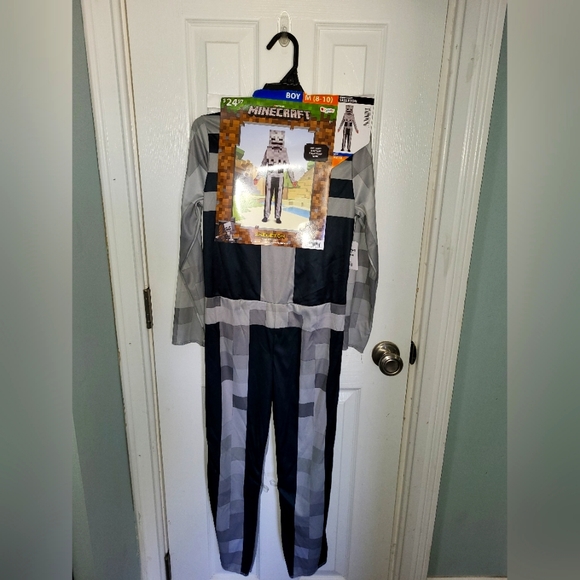Costumes Minecraft Skeleton Costume Size M 81 Poshmark